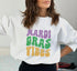 Glam Mardi Gras Vibes Sweatshirt