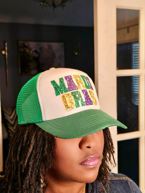 Glam Mardigras Trucker Hat